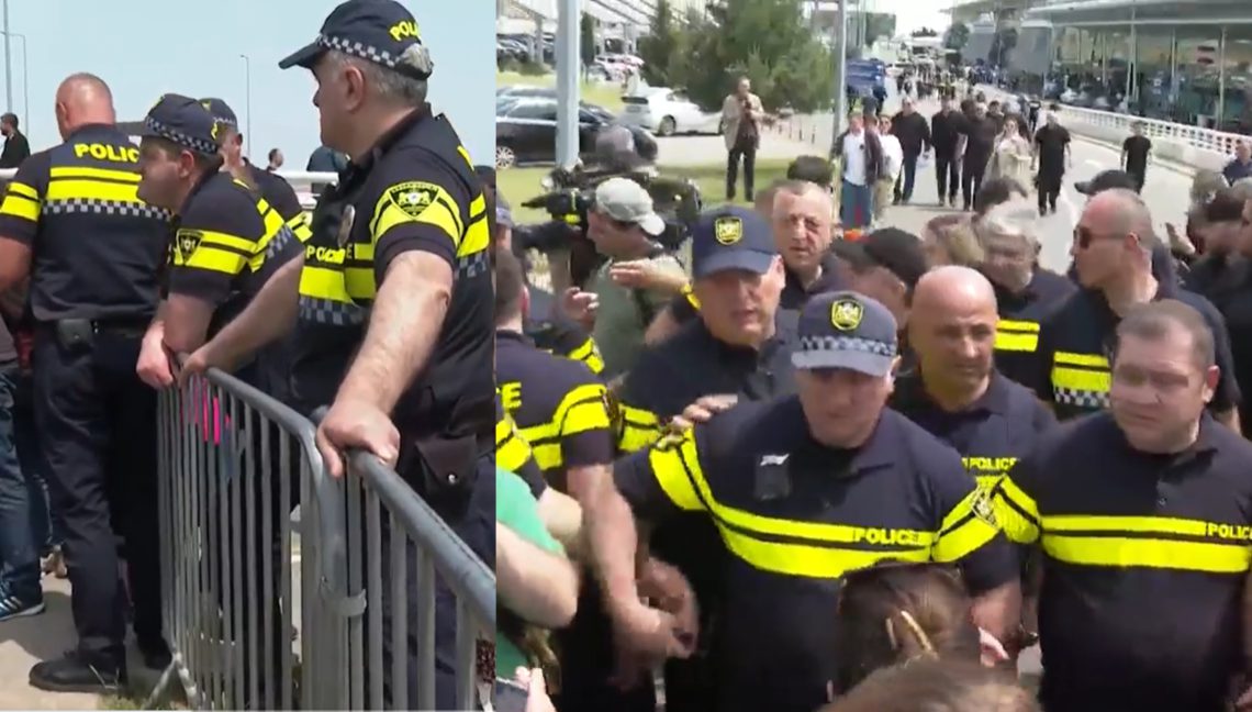 🎥 ვითარება თბილისის აეროპორტში, სადაც მოსკოვი-თბილისის რეისი დაეშვა