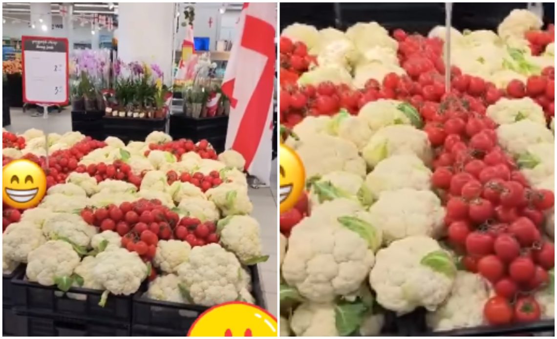 ვიდეო: ბოსტნეულით აწყობილი საქართველოს დროა ერთ-ერთ სუპერმარკეტში – ყველაზე კრეატიული სივრცე ერთ-ერთი მაღაზიიდან