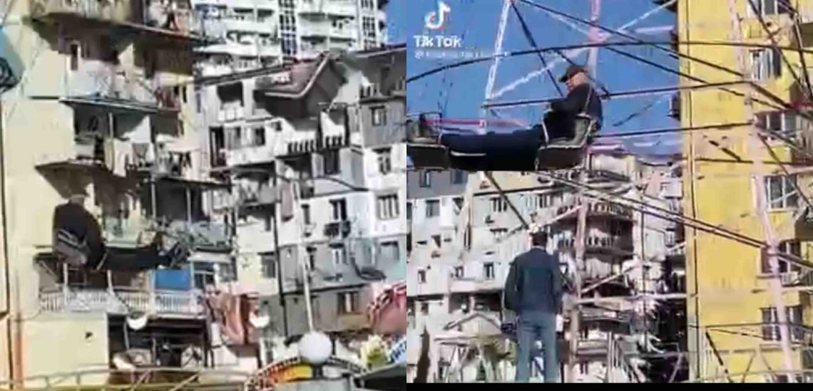 🎥VIDEO: “როცა ასაკი მხოლოდ ციფრებია” – ნახეთ, როგორ ისვენებს ბაბუ ატრაქციონზე