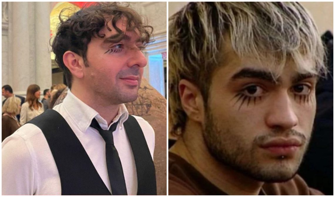 📷 PHOTO: ამერიკელი იოსეფ პალერმო აშშ-ში, კონგრესის ბიბლიოთეკაში ლაზარე გრიგორიადისის ტატუს მსგავსი მაკიაჟით მივიდა