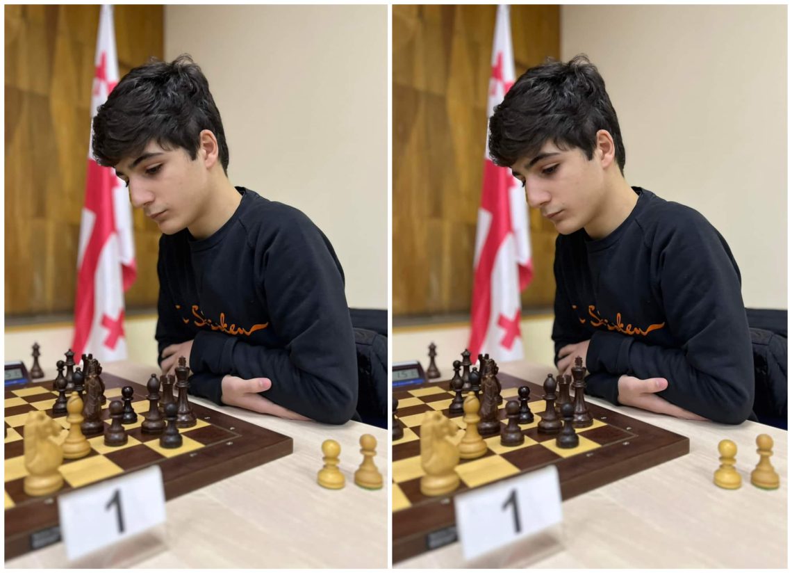 ლუკა კილაძეს ჭადრაკში ფიდე-ს ოსტატის წოდება მიენიჭა