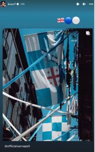 "ქართველობა ძალიან ეამაყება" - ნახეთ, რა ფოტოს აქვეყნებს ხვიჩა კვარაცხელია იტალიიდან