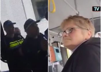 🎥VIDEO: „დახმარება ვთხოვე და ჯარიმა დამიწერა“ – გორის ავტობუსში მყოფ პენსიონერ მგზავრს პოლიცია გამოუძახეს