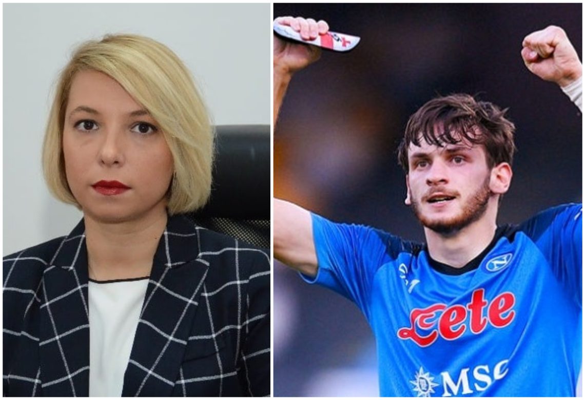 “ხვიჩა ჩემთვის ჯერ კიდევ 8 მარტის ფეისბუქ სტატუსით გახდა ყველა დროის ყველა ტურნირის ჩემპიონი” – ნინო ლომჯარია კვარაცხელიაზე