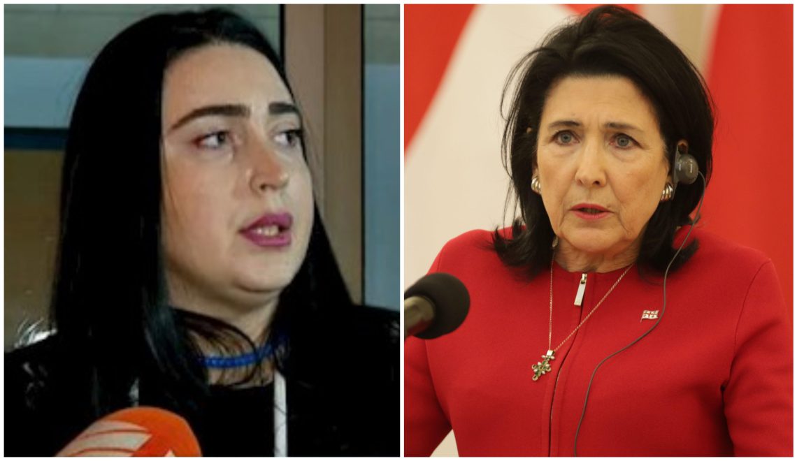 “ფუ შე არაქალო, ყველა სიტყვა ალალია შენზე რასაც გეძახიან, ახლა დაელოდე ხალხს!” – “ოცნების” პროპაგანდისტი ჟურნალისტი სალომე ზურაბიშვილს ემუქრება