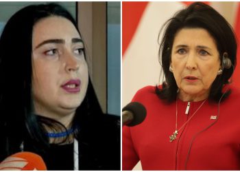 “ფუ შე არაქალო, ყველა სიტყვა ალალია შენზე რასაც გეძახიან, ახლა დაელოდე ხალხს!” – “ოცნების” პროპაგანდისტი ჟურნალისტი სალომე ზურაბიშვილს ემუქრება