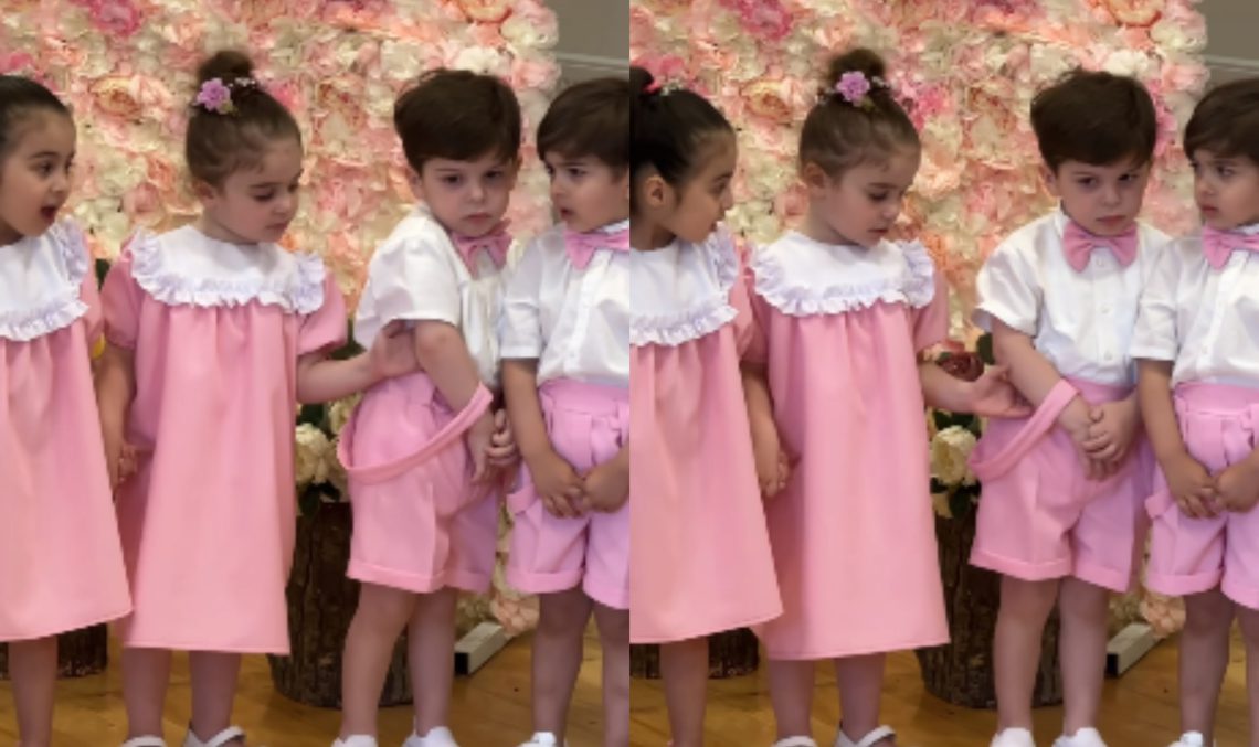 VIDEO: გაბუტული მეგობრები – კურიოზი საბავშვო ბაღის ზეიმზე