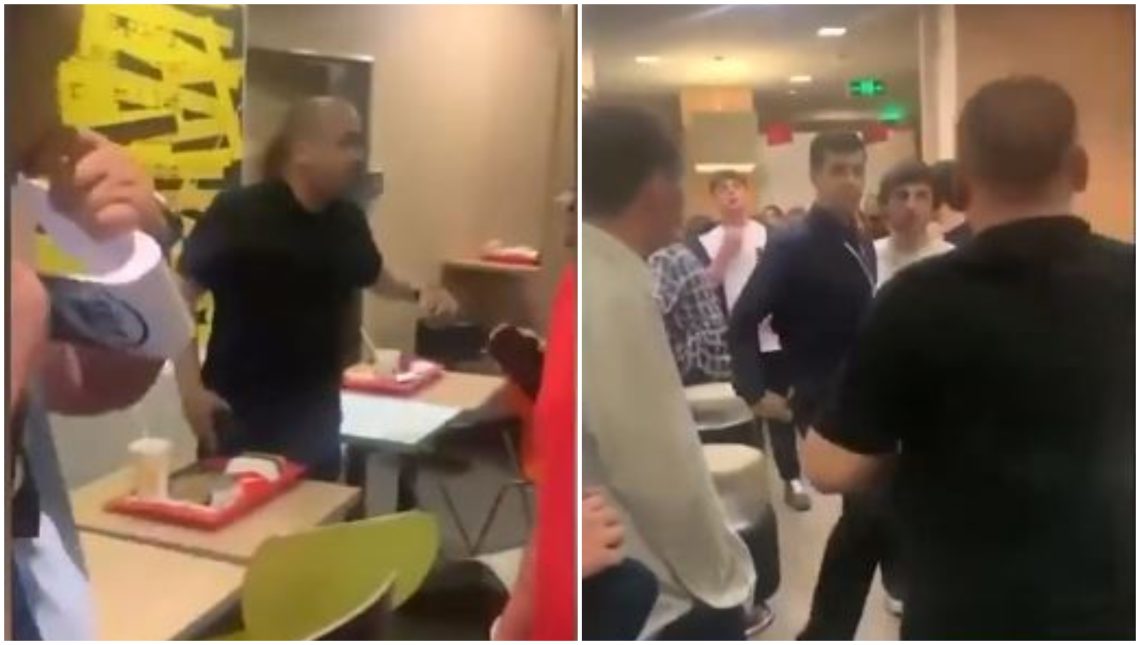 🎥 VIDEO: ხმაური და დაპირისპირება მაკდონალდსში – მამაკაცმა ახალგაზრდებს შეურაცხყოფა მიაყენა