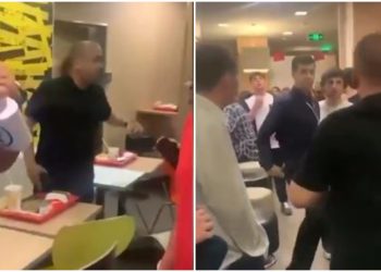 🎥 VIDEO: ხმაური და დაპირისპირება მაკდონალდსში – მამაკაცმა ახალგაზრდებს შეურაცხყოფა მიაყენა