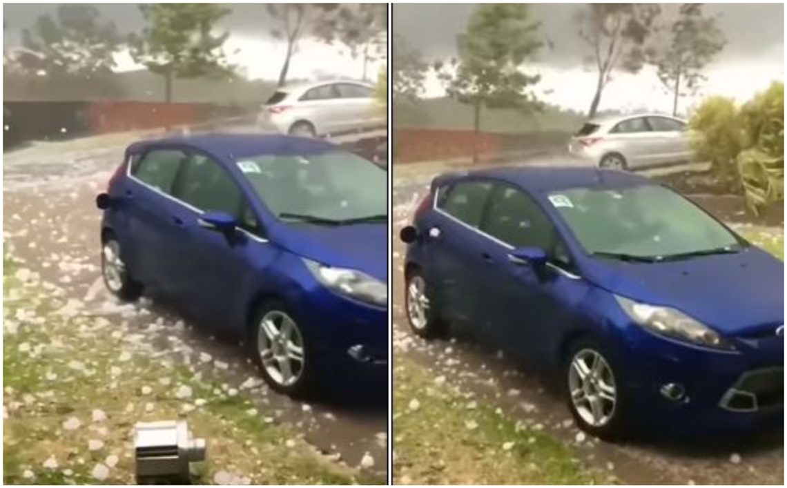 🎥 VIDEO: „თოვლის გუნდისხელა სეტყვამ მანქანა კინაღამ დალეწა“ – ამირან სალუქვაძე ძლიერი სტიქიის ამსახველ ვიდეოს ავრცელებს