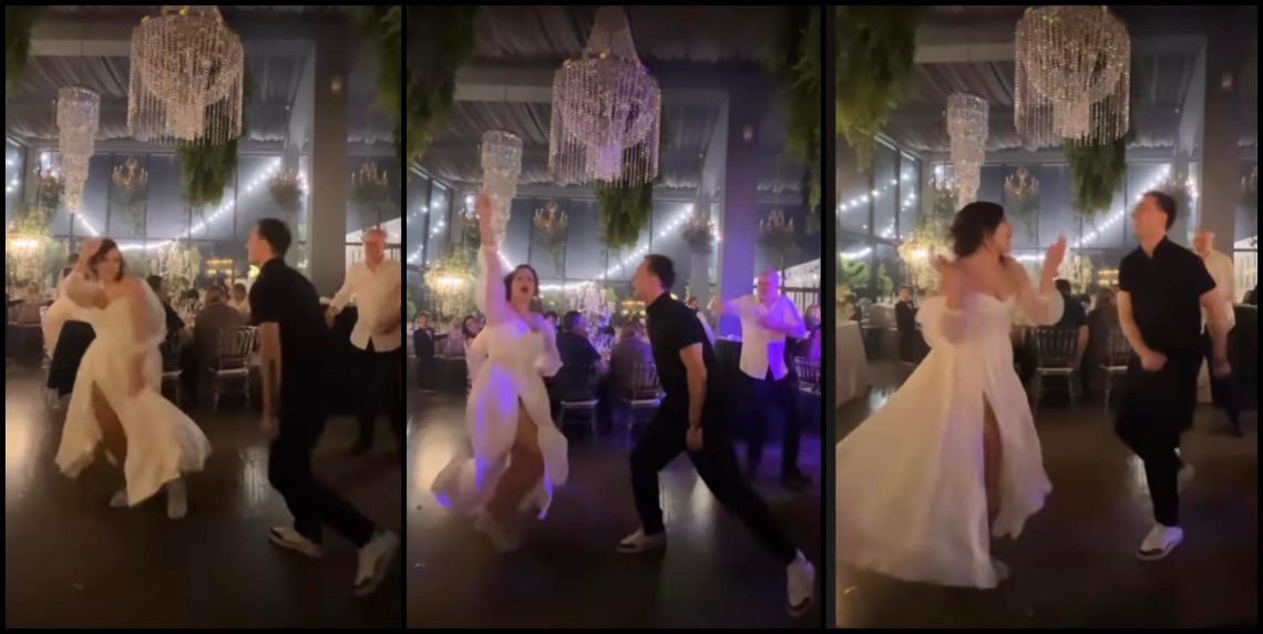 🎥 რუსკა ქარქაშაძის და ოთო ფოლადაშვილის ცეკვა ქორწილში – კადრები სოციალურ ქსელს იპყრობს