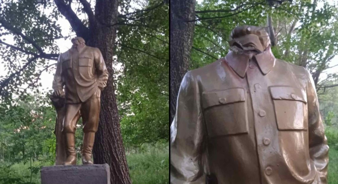 ვარიანში სტალინის ძეგლი დააზიანეს