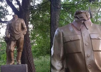 ვარიანში სტალინის ძეგლი დააზიანეს