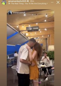 გიორგი მამარდაშვილმა რჩეულს ხელი სთხოვა - ნახეთ ემოციური კადრები