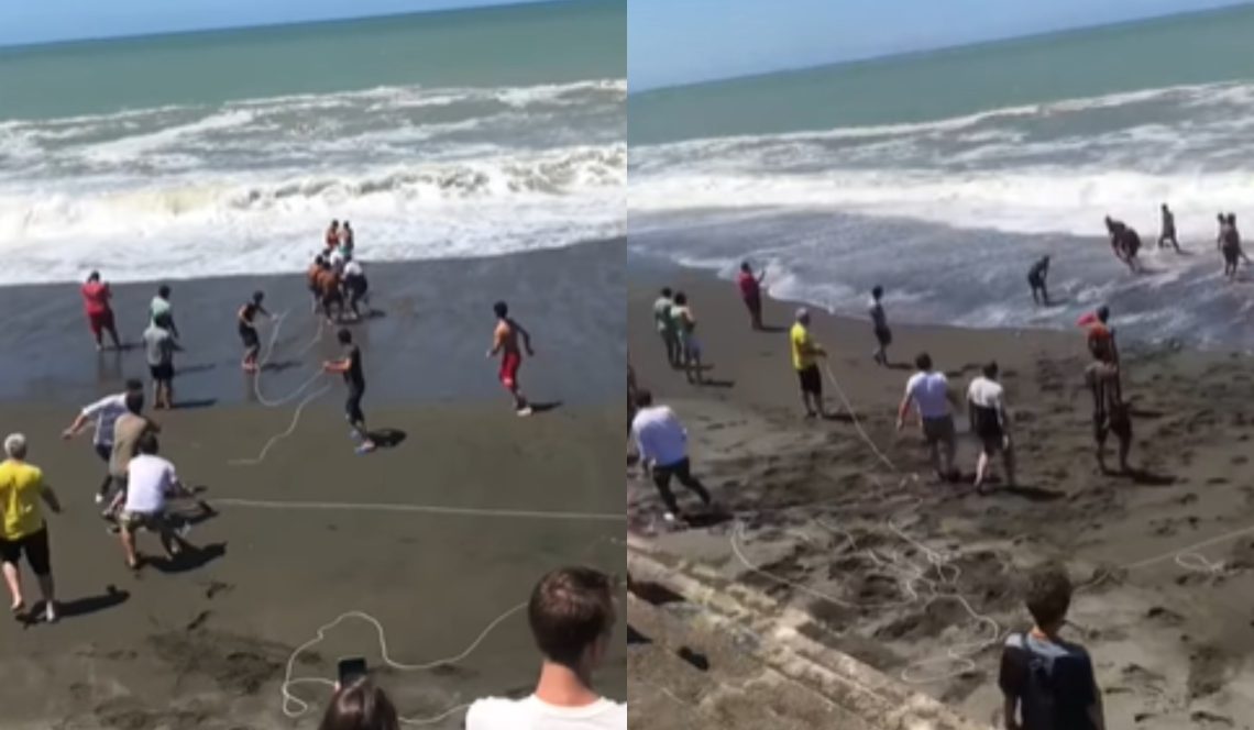 VIDEO: ქობულეთში მოქალაქე დახრჩობას გადაარჩინეს