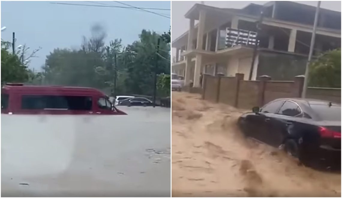 🎥 წყალდიდობა გაგრაში – შოკისმომგვრელი კადრები ოკუპირებული აფხაზეთიდან
