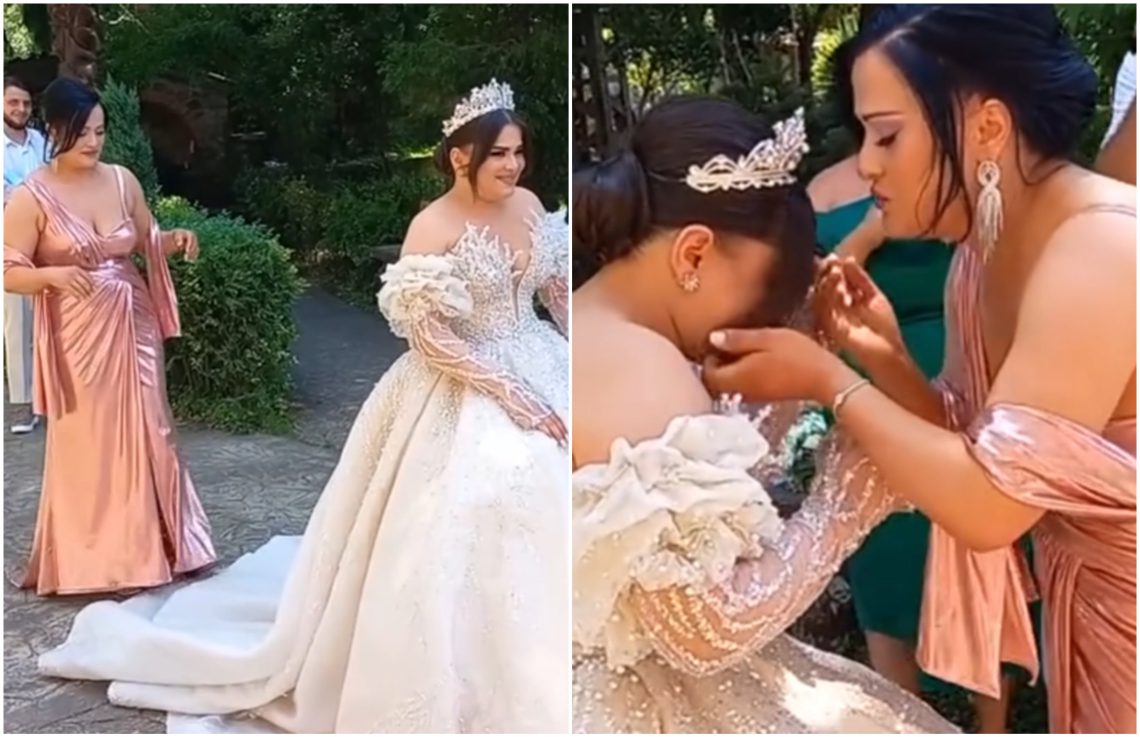 “არ იტირო დედა, ხომ იცი ამ დროს არ დაგტოვებდი მარტო” – ემიგრანტი დედის სიურპრიზი პატარძალს