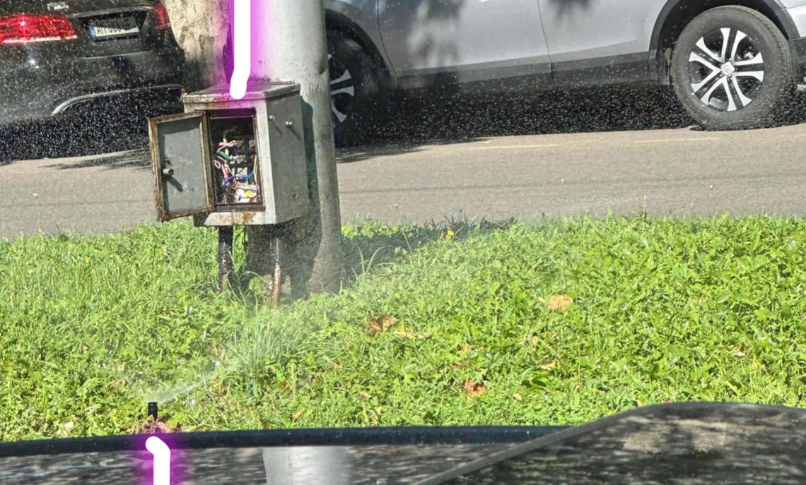 „ჩართულია სარწყავი სისტემა და ღიაა გარე განათების ბოძის ყუთი“ – რა ფოტო ვრცელდება სოციალურ ქსელში