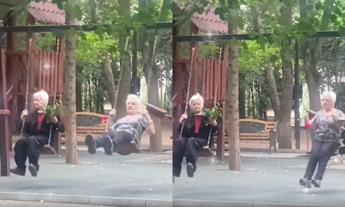 VIDEO: გული არ ბერდება – სოციალურ ქსელში ორი მოხუცებულის უსაყვარლესი ვიდეო ვრცელდება