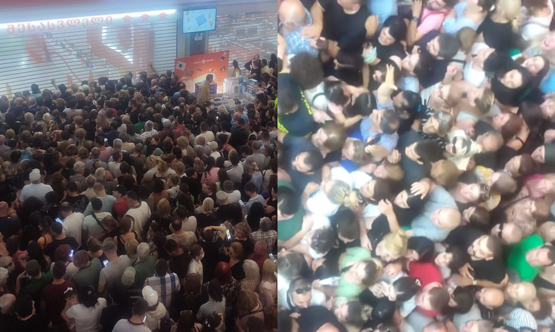 🎥 „დალეწეს შესასვლელი კარი, დალეწეს ავეჯი და არ დაინდეს ადამიანები…“ – რა ხდება თბილისის ერთ-ერთ მაღაზიაში?