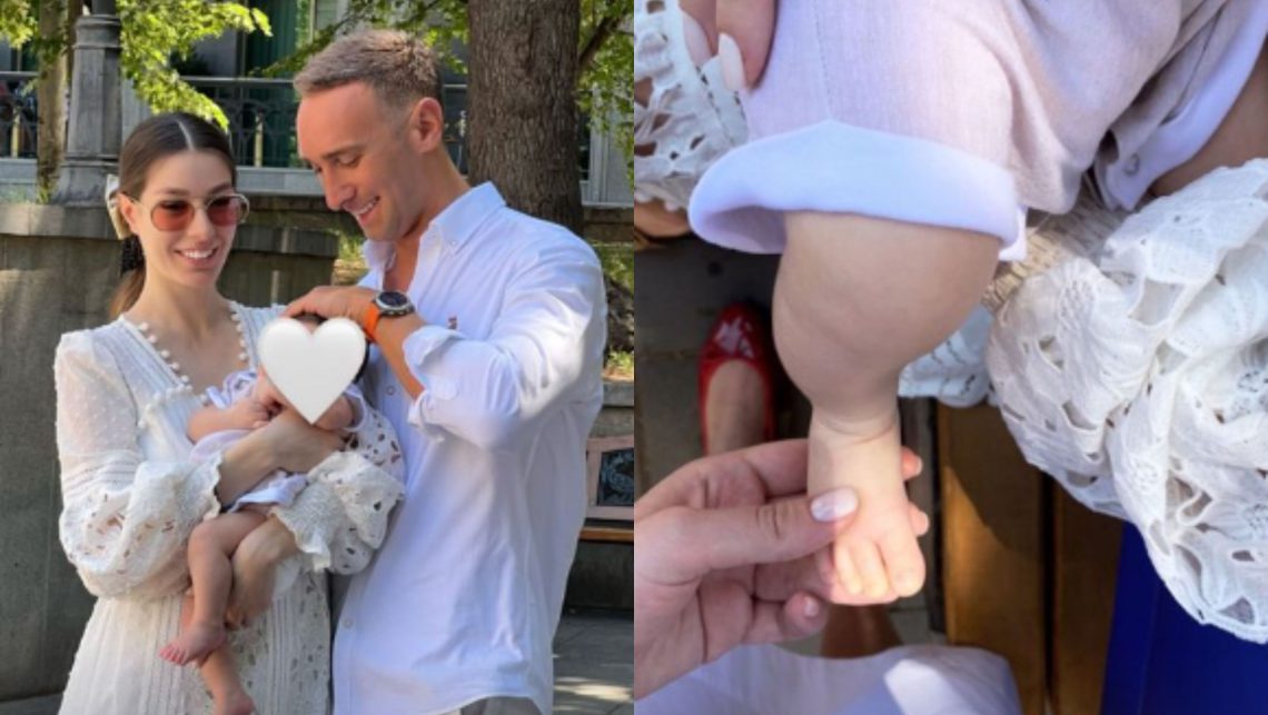 ლიზა ჩიჩუას და ირაკლი მაქაცარიას შვილი გაქრისტიანდა – ნახეთ წყვილის პირველი ოჯახური კადრები