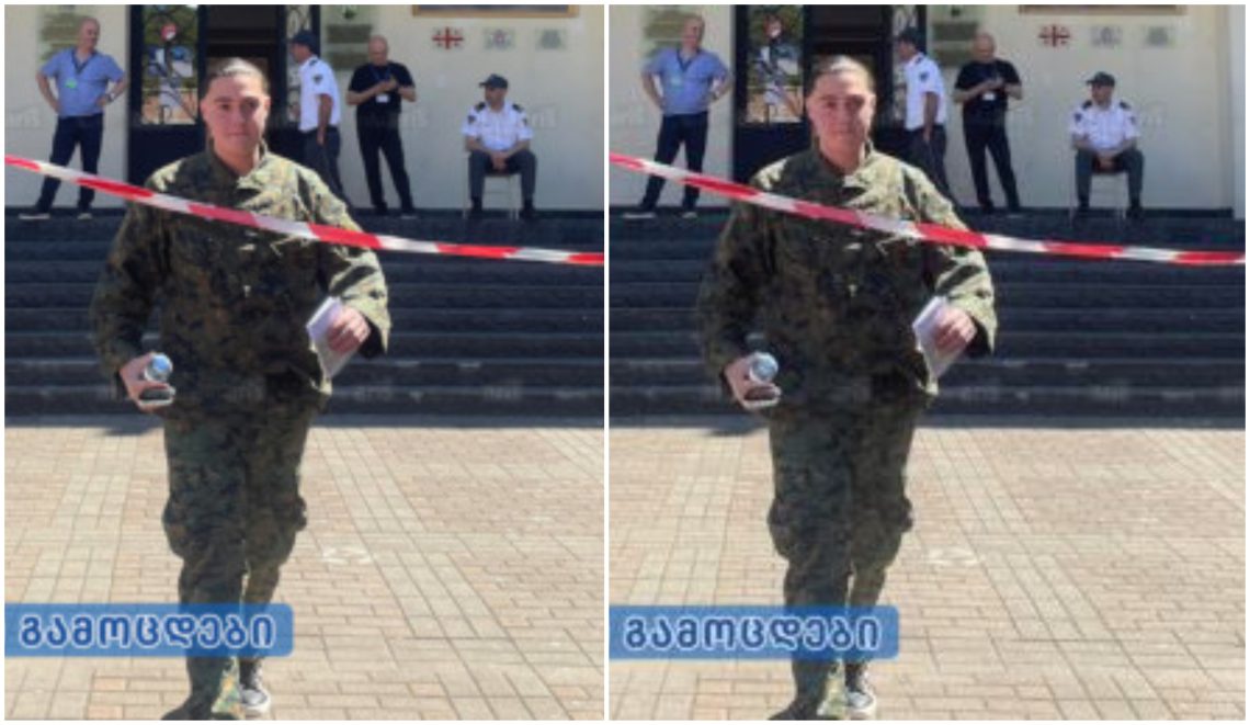 „თუ ვერ ჩავაბარებ, პირდაპირ ჯარში წავალ“ – აბიტურიენტი ეროვნულ გამოცდაზე სამხედრო ფორმით მივიდა