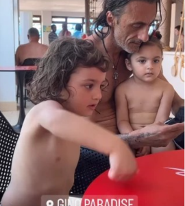 გიორგი ყიფშიძე შვილებთან ერთად დასასვენებლადაა - ნახეთ კადრები