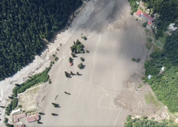 ვითარება სტიქიის ზონაში – გზების დეპარტამენტი ინფორმაციას და კადრებს ავრცელებს