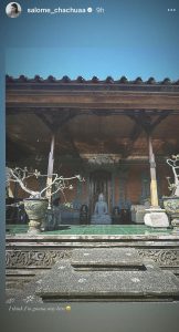 სალომე ჭაჭუა ინდონეზიაში მოგზაურობს – ნახეთ რა ფოტოებს აქვეყნებს მოცეკვავე ბალიდან