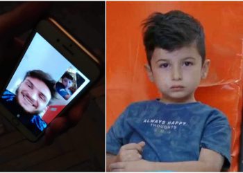 VIDEO: რაჭაში სტიქიისას გადარჩენილ ბიჭუნას ხვიჩა კვარაცხელიამ დაურეკა და გაამხნევა – ემოციური კადრები