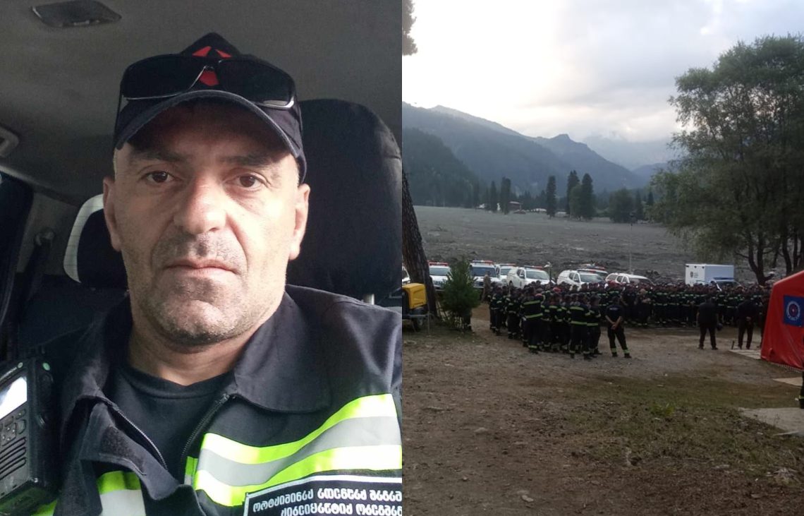 „თქვენ გენაცვალეთ რაჭველებო“ – რას წერს მეხანძრე-მაშველი სტიქიის ზონიდან