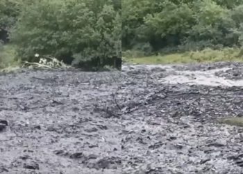 VIDEO: “ყაზბეგში მეწყერი ჩამოწვა” – რა კადრები ვრცელდება სოციალურ ქსელში