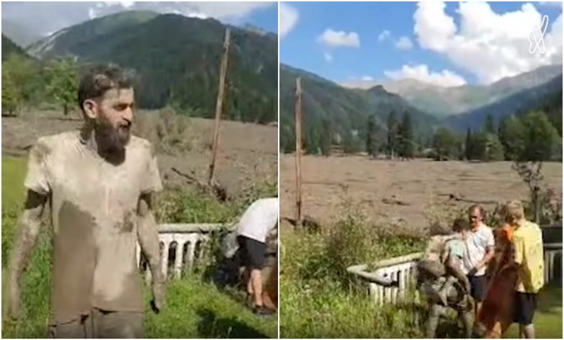 VIDEO: “გადავარჩინეთ პატარა ბავშვი” – სტიქიაში მოყოლილი ადამიანები ერთმანეთს ეხმარებიან, ემოციური კადრები რაჭიდან