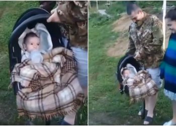 🎥 “ყველაზე პატარა გადარჩენილი” – ემოციური კადრები სტიქიის ზონიდან