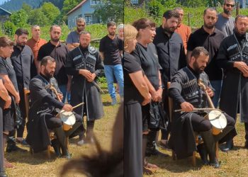 VIDEO: ასე გააცილეს უკანასკნელ გზაზე შოვში დაღუპული სოფო ბაკურაძე და გენადი სულთანიშვილი