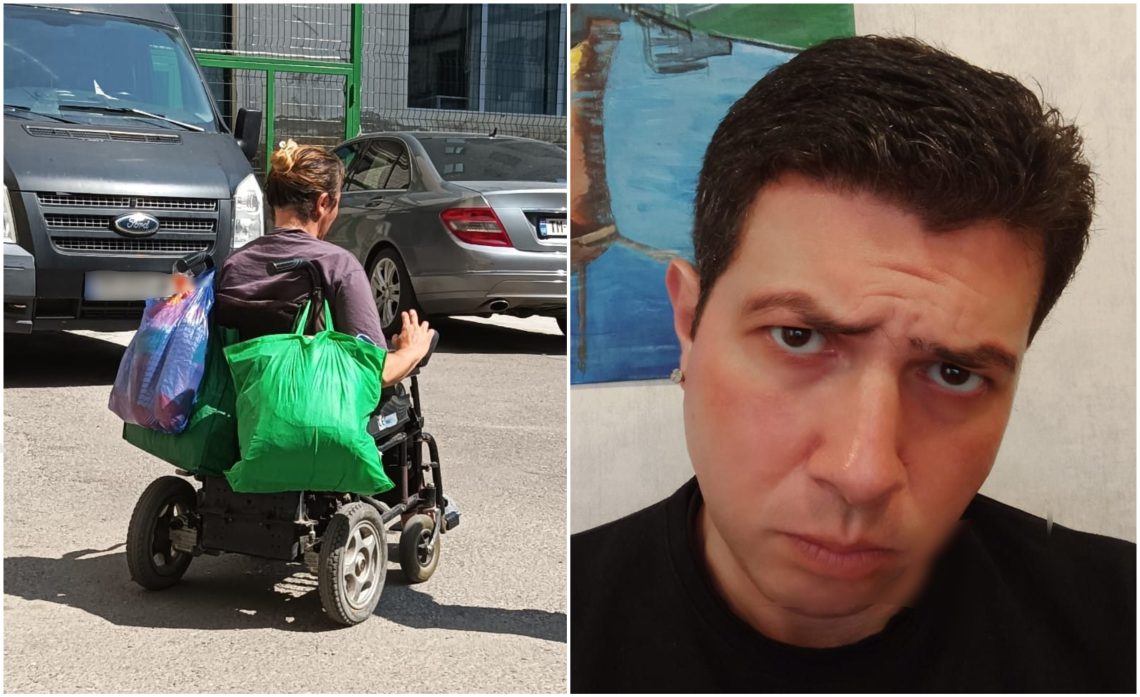 “ელექტრო ეტლი გაუფუჭდა და ეს, მისი და მისი ბავშვებისთვის შიმშილს და ტანჯვას ნიშნავს, რადგან სხვანაირად გადაადგილება არ შეუძლია” – აკა სინჯიკაშვილი სულისშემძვრელ პოსტს აქვეყნებს