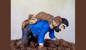 "ამ ბავშვმა გამოძერწა ის, რაც იგრძნო, რაც განიცადა" - ნახეთ 12 წლის მარიამის ნამუშევარი