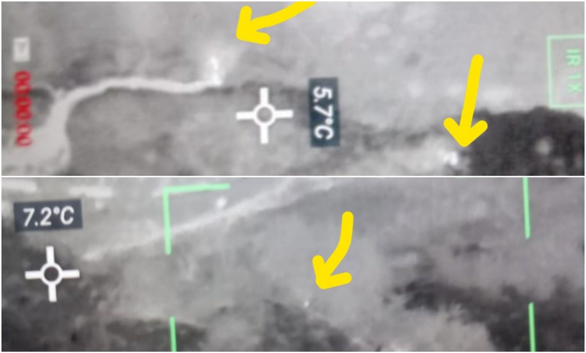 “ეს ნათელი წერტილები გახლავთ სისცოცხლის სხივები, რომელსაც ვეძებდით და აღმოვაჩინეთ სამ სხვადასხვა ლოკაციაზე… მხოლოდ 20 წუთი მოგვეცა თერმული კამერით მუშაობის ნებართვა”