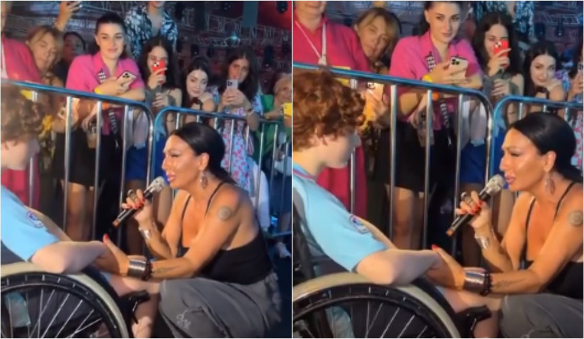 VIDEO: ლელა წურწუმიამ კონცერტზე შშმ ბავშვს მისი საყვარელი სიმღერა უმღერა – ემოციური კადრები, რომელიც აგატირებთ