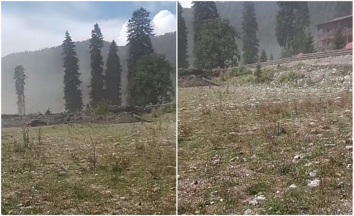 “ესაა პირველი კადრები, რაც გადავიღე… რაც ამ ვიდეოში ჩანს, უკვე აღარაფერი არსებობს” – მეწყერის მოვარდნის კადრები და პანიკა, რომელმაც იქ მყოფები მოიცვა