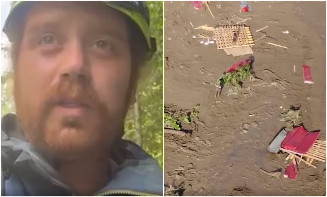 VIDEO:  “ამბობენ, რომ 10-15 მეტრის სიმაღლის ღორღის მასა…გადაადგილება შეუძლებელია, კოტეჯებს ვშლით, ფიცრებით ბილიკებს ვაკეთებთ და ისე დავდივართ” – მოხალისე შოვიდან