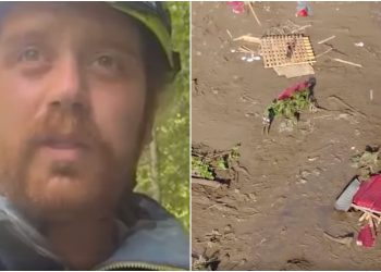 VIDEO:  “ამბობენ, რომ 10-15 მეტრის სიმაღლის ღორღის მასა…გადაადგილება შეუძლებელია, კოტეჯებს ვშლით, ფიცრებით ბილიკებს ვაკეთებთ და ისე დავდივართ” – მოხალისე შოვიდან