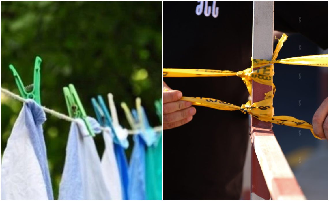 “ეჭვი მაქვს, ვისი ჩადენილიცაა” – რუსთავში ჯვრისწერისთვის ნაყიდი ტანსაცმელი მოიპარეს