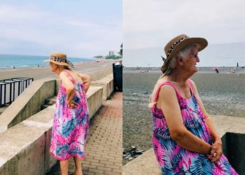 VIDEO: 83 წლის ასაკში პირველად ნახა ზღვა – ემოციური კადრები ქობულეთის სანაპიროდან