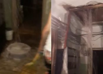 VIDEO: “რამე ქენით, წაიღო წყალმა ეს ხალხი” – რა კადრები ვრცელდება გლდანიდან