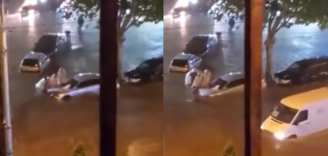 VIDEO: “დახმარება სჭირდება ამ ხალხს” – გურამიშვილის გამზირზე ქუჩები ისე დაიტბორა, ავტომობილები ვეღარ დადიან