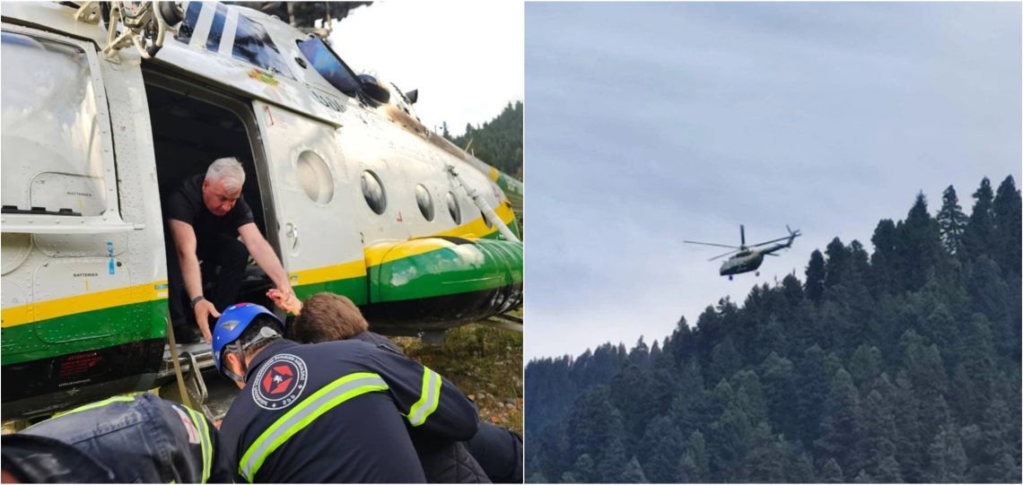 სტიქიის ზონაში სამძებრო-სამაშველო ღონისძიებები მთელი ღამის განმავლობაში გაგრძელდება