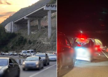 რიკოთის უღელტეხილზე ბოლო რამდენიმე საათია საცობია