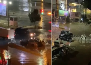 “ეს რა ვნახე, ნამდვილი ჯოჯოხეთი იყო, სავარაუდოდ ბავშვიც ეჯდათ, ვერც იძროდნენ, ვერც გადმოდიოდნენ, წელამდე წყალში იყვნენ” – რა კადრები გავრცელდა გლდანიდან