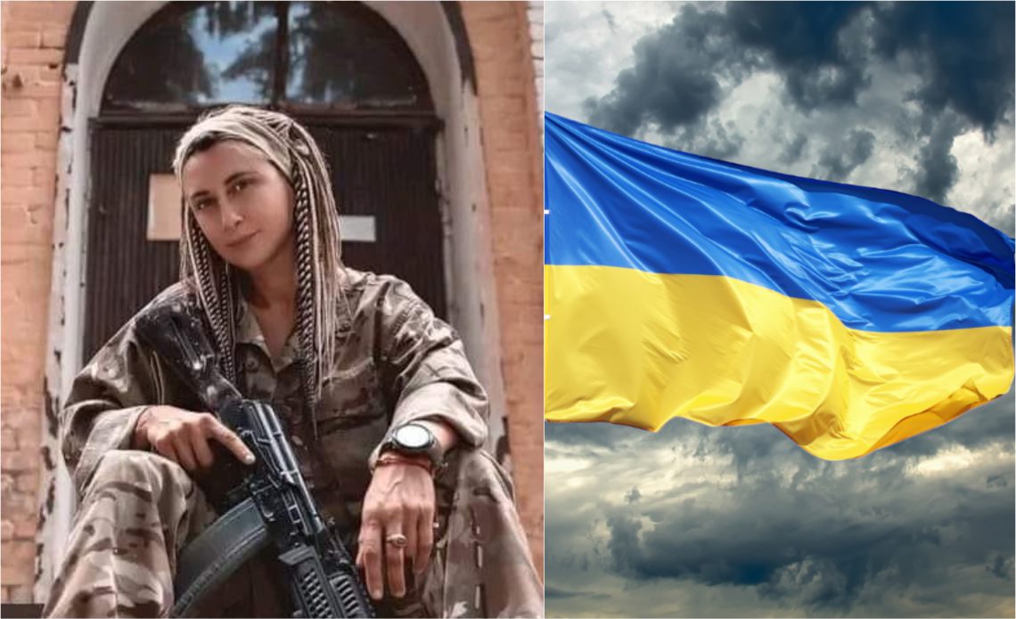 უკრაინაში ფრონტის ხაზზე ქალი მებრძოლი გმირულად დაიღუპა